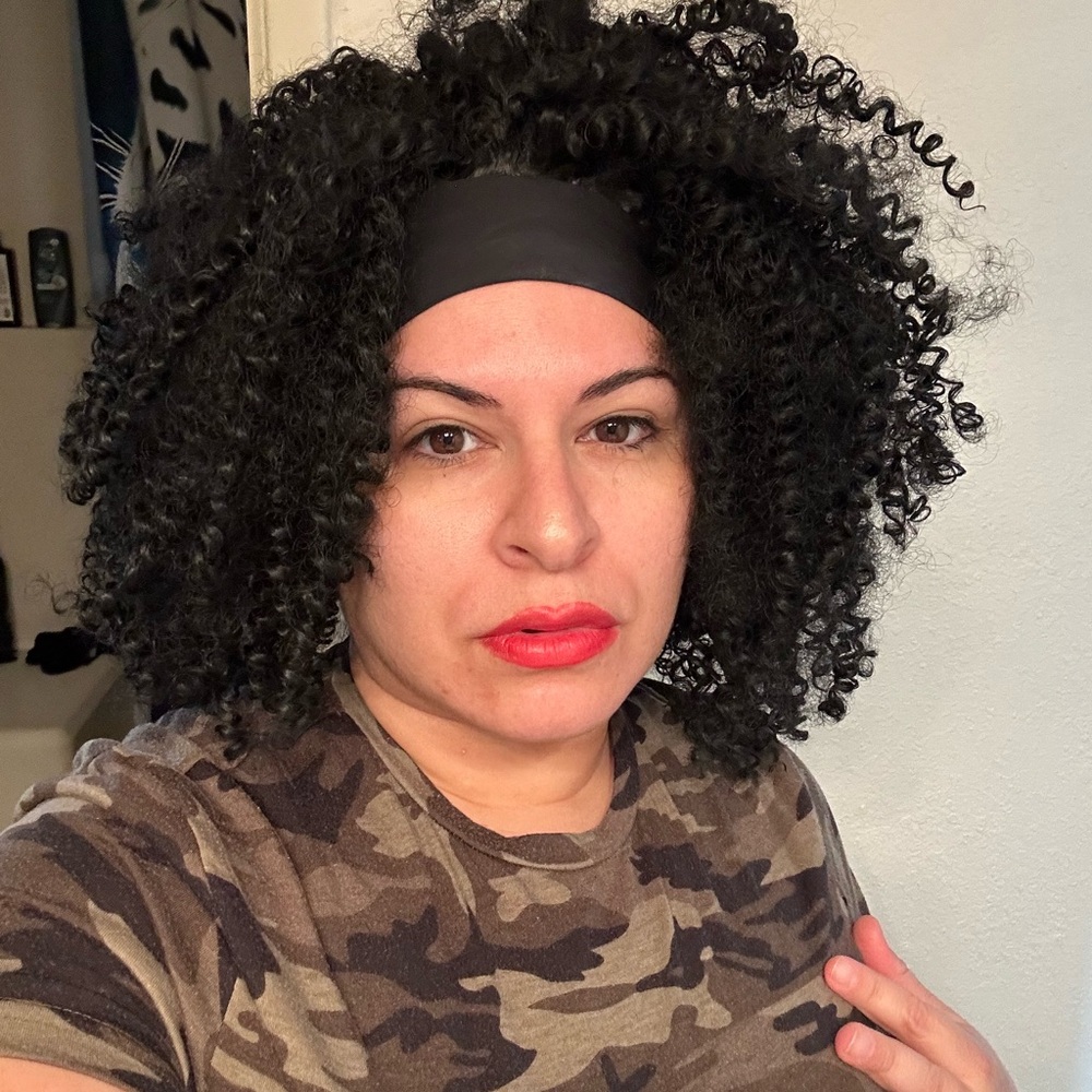 Afro Wig with built in headband